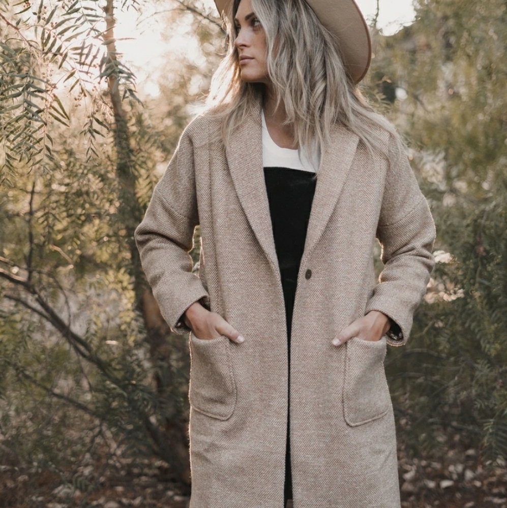Longline Oat Coat